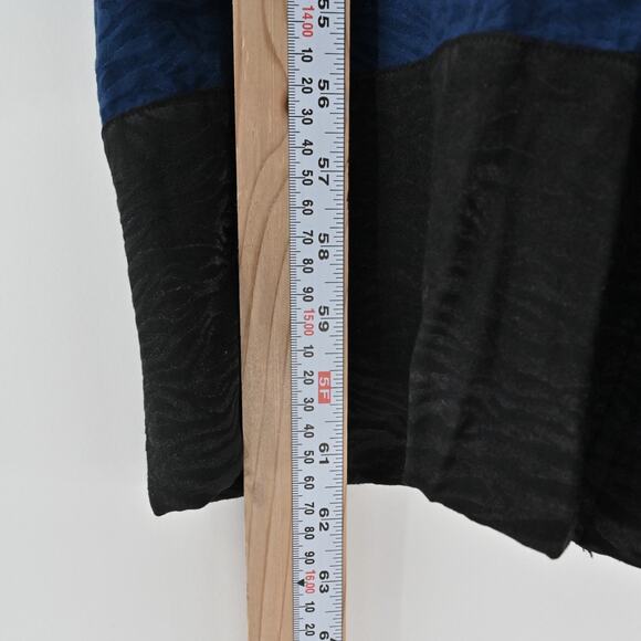 VICTORIAS SECRET Playsuit Sz L Zebra Ensign Blue Day Night Plunge Loungewear NEW - Picture 10 of 15